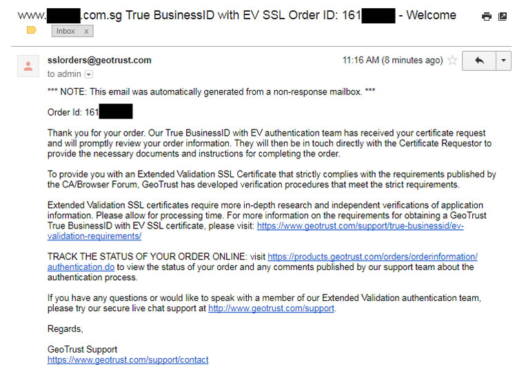 photo geotrust ev ssl procedure 1 - Document Required Before Registering SSL EV Certificates