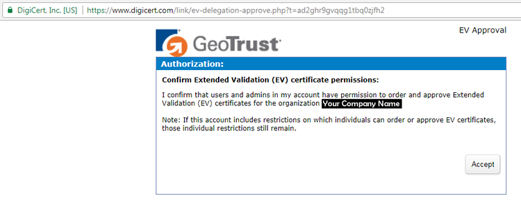photo geotrust ev ssl procedure 8 - Document Required Before Registering SSL EV Certificates