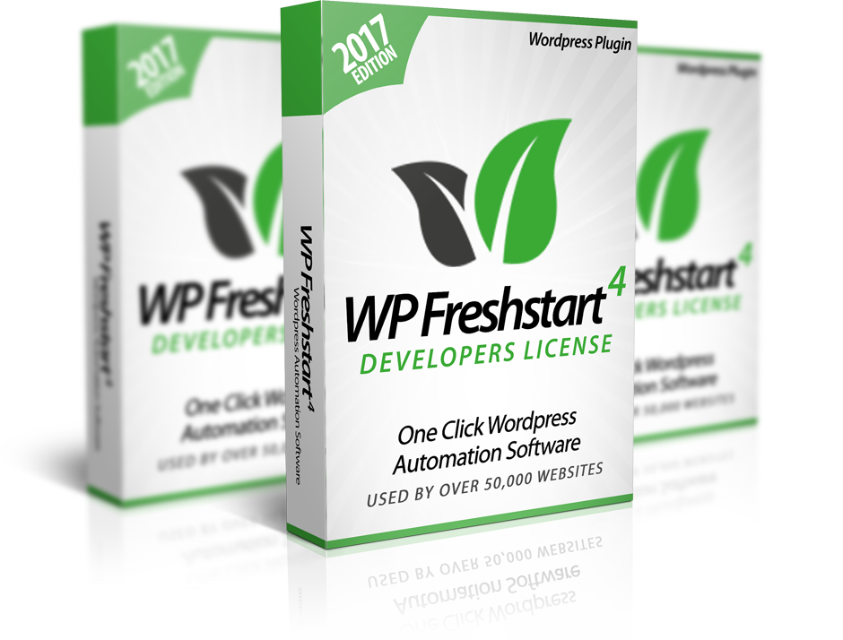 photo freshstart v4 developer - 1-Click Setup WordPress Basic Setting Plugin Review